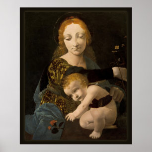 Bolmensenhandelio Madonna van het Roos CC0335 XL P Poster