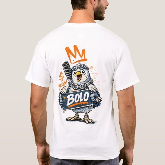 Bolo Graffiti Bird T-Shirt (Achterkant)