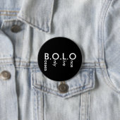 BOLO RONDE BUTTON 7,6 CM (In situ)