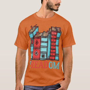 Bologboekworm en boekenwerm in vrijheid verboden3 t-shirt