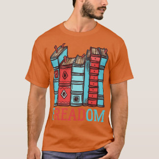 Bologboekworm en boekenwerm in vrijheid verboden3 t-shirt