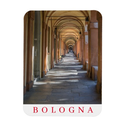Bologna arcade fridge magnet magneet (Verticaal)