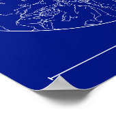 Bologna Blueprint Map Poster – Circular City Plan  (Hoek)