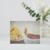 Bologna & Cheese Fries Briefkaart (Staand voorkant)