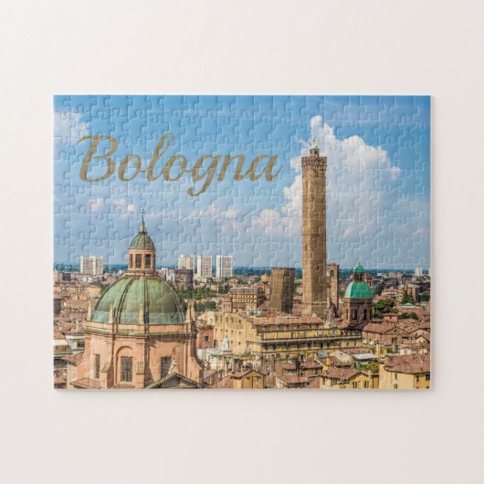 Bologna Emilia Romagna Italië Kgift Panorama Legpuzzel (Horizontaal)