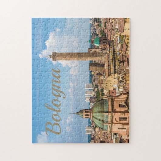 Bologna Emilia Romagna Italië Kgift Panorama Legpuzzel (Verticaal)
