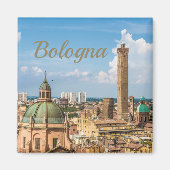 Bologna Emilia Romagna Italië Kgift Panorama Magneet (Voorkant)