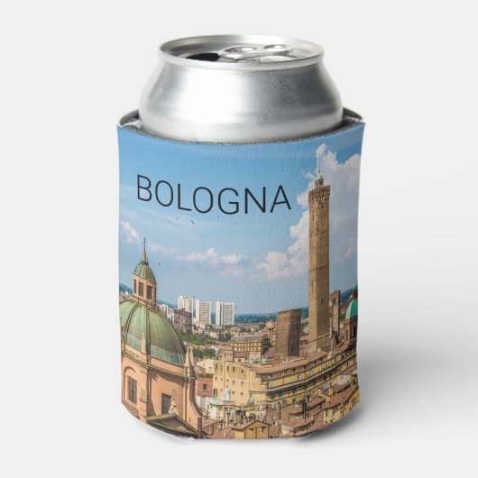 Bologna Emilia-Romagna Italië Panorama Souvenir Blikjeskoeler (Blikje Voorkant)