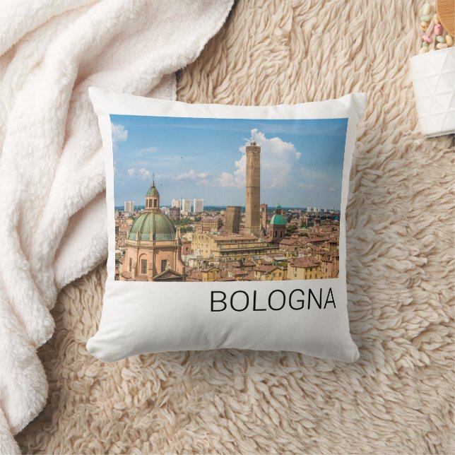 Bologna Emilia-Romagna Italië Panorama Souvenir Kussen (Deken)