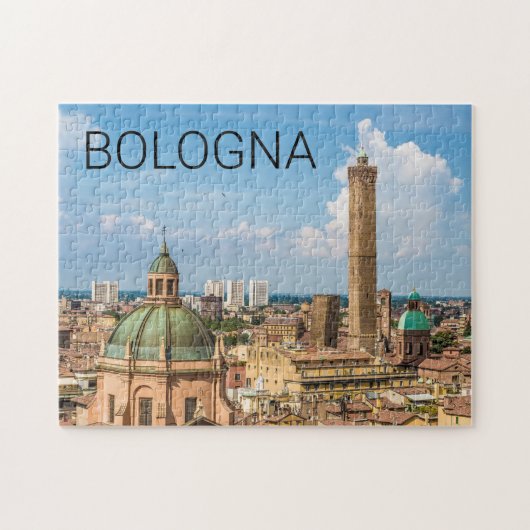 Bologna Emilia-Romagna Italië Panorama Souvenir Legpuzzel (Horizontaal)