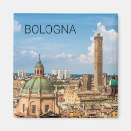Bologna Emilia-Romagna Italië Panorama Souvenir Magneet