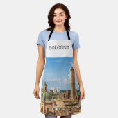 Bologna Emilia-Romagna Italië Panorama Souvenir Schort (Gedragen)