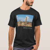 Bologna Emilia-Romagna Italië Panorama Souvenir T-shirt (Voorkant)
