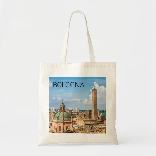 Bologna Emilia-Romagna Italië Panorama Souvenir Tote Bag (Voorkant)
