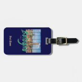 Bologna Emilia-Romagna Italië  souvenir Bagagelabel (Voorkant horizontaal)