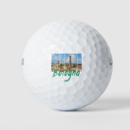 Bologna Emilia-Romagna Italië  souvenir Golfballen
