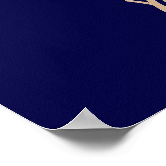 Bologna Emilia-Romagna Italië souvenir Poster (Hoek)