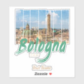 Bologna Emilia-Romagna Italië souvenir Sticker (Vel)