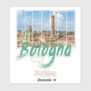 Bologna Emilia-Romagna Italië  souvenir Sticker