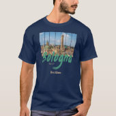 Bologna Emilia-Romagna Italië  souvenir T-shirt (Voorkant)