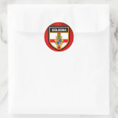 Bologna Flag Ronde Sticker (Tas)