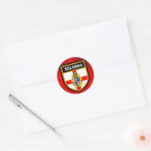 Bologna Flag Ronde Sticker (Envelop)
