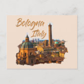 Bologna Italië: Historisch centrum Briefkaart (Voorkant)