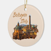 Bologna Italië: Historisch centrum Keramisch Ornament (Links)