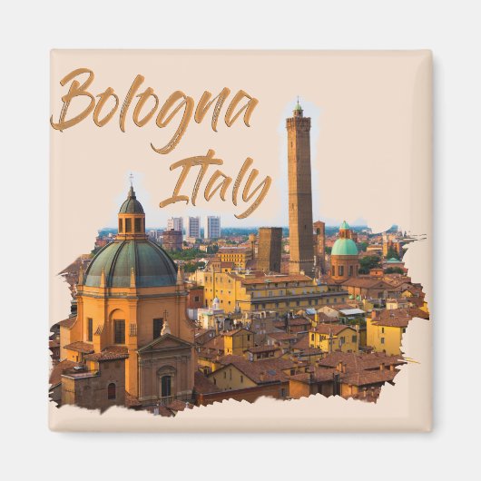 Bologna Italië: Historisch centrum Magneet (Voorkant)