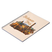 Bologna Italië: Historisch centrum Notitieboek (Linkerzijde)