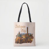 Bologna Italië: Historisch centrum Tote Bag (Voorkant)