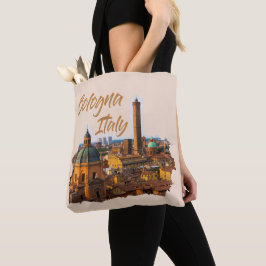 Bologna Italië: Historisch centrum Tote Bag