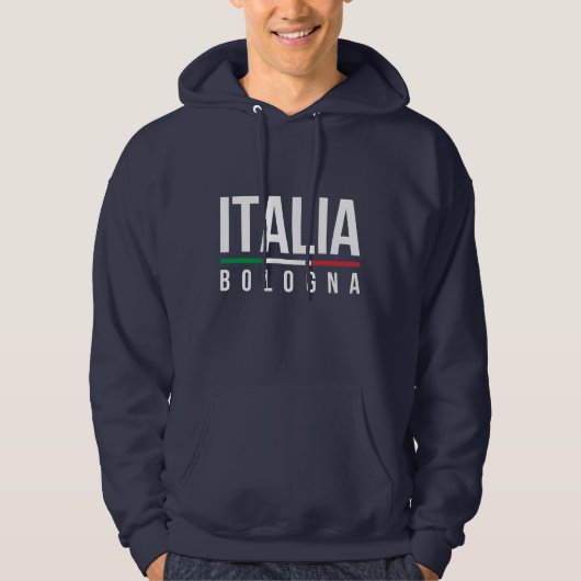 Bologna Italië Hoodie (Voorkant)
