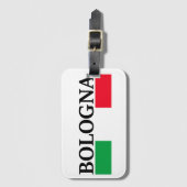Bologna Italië, ik hou van Bologna Bagagelabel (Voorkant (verticaal))