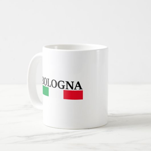 Bologna Italië, ik hou van Bologna Koffiemok (Voorkant links)