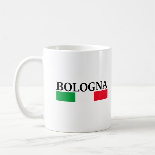 Bologna Italië, ik hou van Bologna Koffiemok (Links)