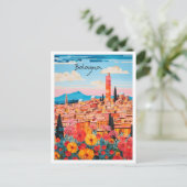 Bologna Italië Kunst Reizen Briefkaart (Staand voorkant)