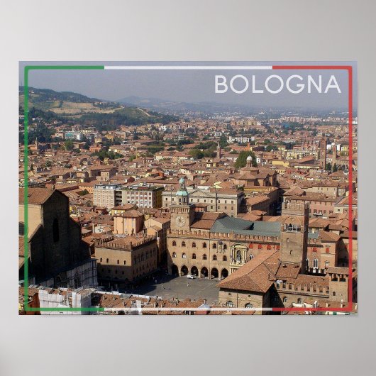 Bologna - Italië Poster (Voorkant)