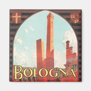 Bologna Italië vintage reis Magnet