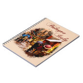 Bologna, Italië: Winkelen in de regen Notitieboek (Linkerzijde)