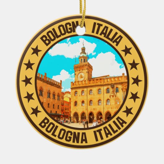 Bologna Keramisch Ornament (Voorkant)