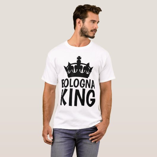 BOLOGNA KING T-Shirts (Voorkant volledig)