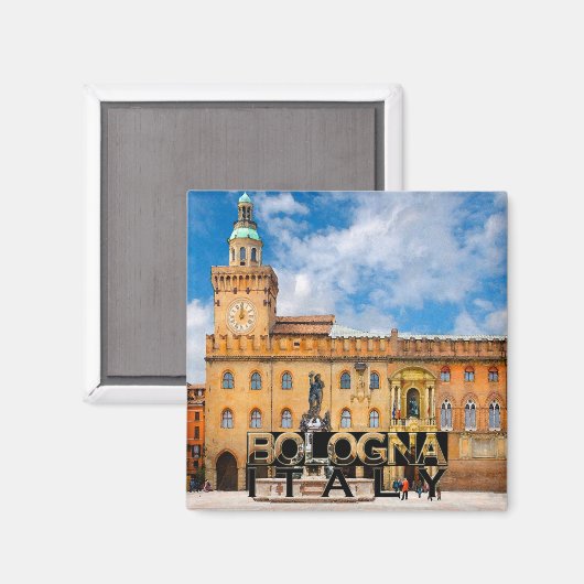 Bologna Magneet (Voorkant / Achterkant)