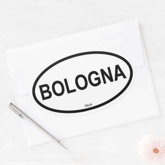 BOLOGNA OVALE STICKER (Envelop)