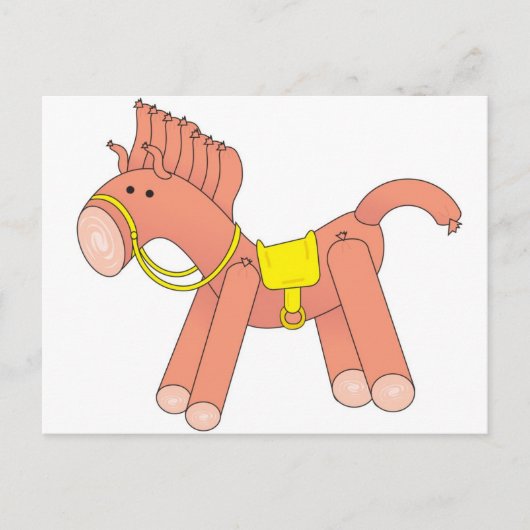 BOLOGNA PONY BRIEFKAART (Voorkant)