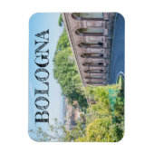 Bologna Portico di San Luca fridge magnet Magneet (Verticaal)