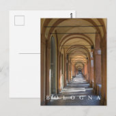 Bologna portieken uitzicht briefkaart (Voorkant / Achterkant)