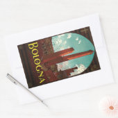 Bologna Rechthoekige Sticker (Envelop)