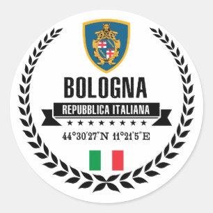 Bologna Ronde Sticker