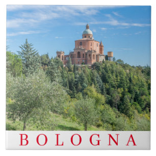 Bologna San Luca Sanctuary keramische tegels Tegeltje